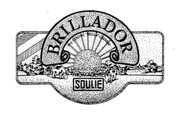 BRILLADOR THE GENUINE BRILLAT-SAVARIN MANUFACTURED BY FROMAGERIE SOULIE trademark