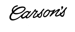 CARSON'S trademark