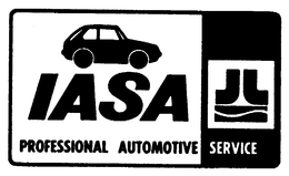 IASA PROFESSIONAL AUTOMOBILE SERVICE trademark