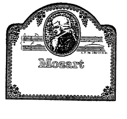 MOZART LIEBFRAUMILCH WHITE WINE PRODUCE OF GERMANY trademark