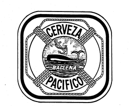 CERVEZA BALLENA PACIFICO trademark