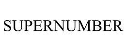 SUPERNUMBER trademark