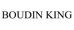 BOUDIN KING trademark