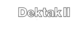 DEKTAK II trademark