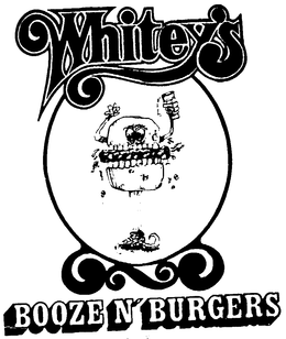 WHITEY'S BOOZE N' BURGERS trademark