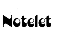 NOTELET trademark