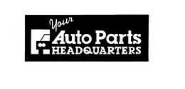 YOUR AUTO PARTS HEADQUARTERS trademark
