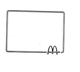 M MCDONALD'S trademark
