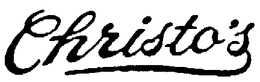 CHRISTO'S trademark