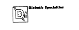 DS DIABETIC SPECIALTIES trademark