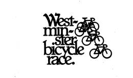 WESTMINSTER BICYCLE RACE. trademark