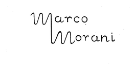 MARCO MORANI trademark