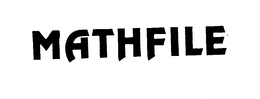 MATHFILE trademark