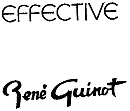 EFFECTIVE RENE GUINOT trademark