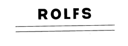 ROLFS trademark