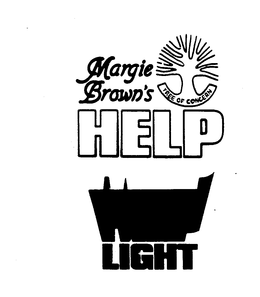 TREE OF CONCERN MARGIE BROWN'S HELP LIGHT trademark