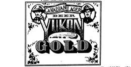 YUKON GOLD CANADIAN LAGER BEER trademark