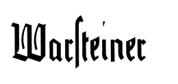 WARSTEINER trademark