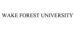 WAKE FOREST UNIVERSITY trademark