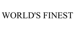 WORLD'S FINEST trademark