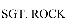 SGT. ROCK trademark