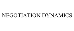 NEGOTIATION DYNAMICS trademark