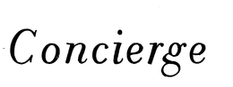CONCIERGE trademark