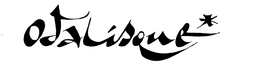 ODALISQUE trademark