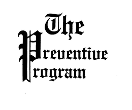 THE PREVENTIVE PROGRAM trademark