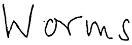 WORMS trademark