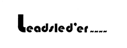 LEADSLED'ER trademark