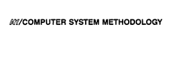 AY/COMPUTER SYSTEM METHODOLOGY trademark