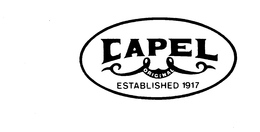 CAPEL ORIGINAL ESTABLISHED 1917 trademark