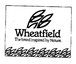 WHEATFIELD THE BREAD INSPIRED BY NATURE trademark