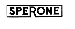 SPERONE trademark