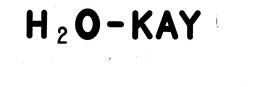 H2O-KAY trademark