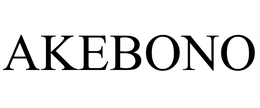AKEBONO trademark