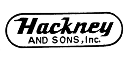 HACKNEY AND SONS, INC. trademark