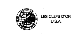 LES CLEFS D'OR U.S.A. trademark