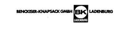 BENCKISER-KNAPSACK GMBH BK LADENBURG LADENBURG trademark