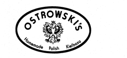 OSTROWSKI'S HOMEMADE POLISH KIELBASA trademark