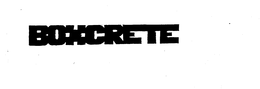 BOXCRETE trademark
