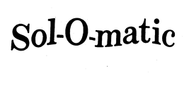 SOL-O-MATIC trademark