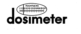 DOSIMETER ROENTGENS trademark