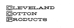 CLEVELAND COTTON PRODUCTS trademark
