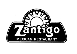 ZANTIGO MEXICAN RESTAURANT trademark