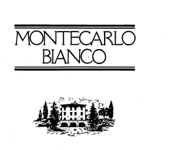 MONTECARLO BIANCO trademark