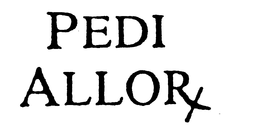 PEDI ALLORX trademark