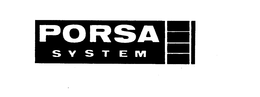 PORSA SYSTEM trademark