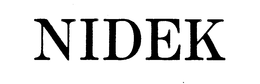 NIDEK trademark